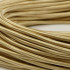 Ретро кабель круглый 4x0,75 Бронзовый шёлк, Interior Wire ПДК4075-БРШ (1 метр)