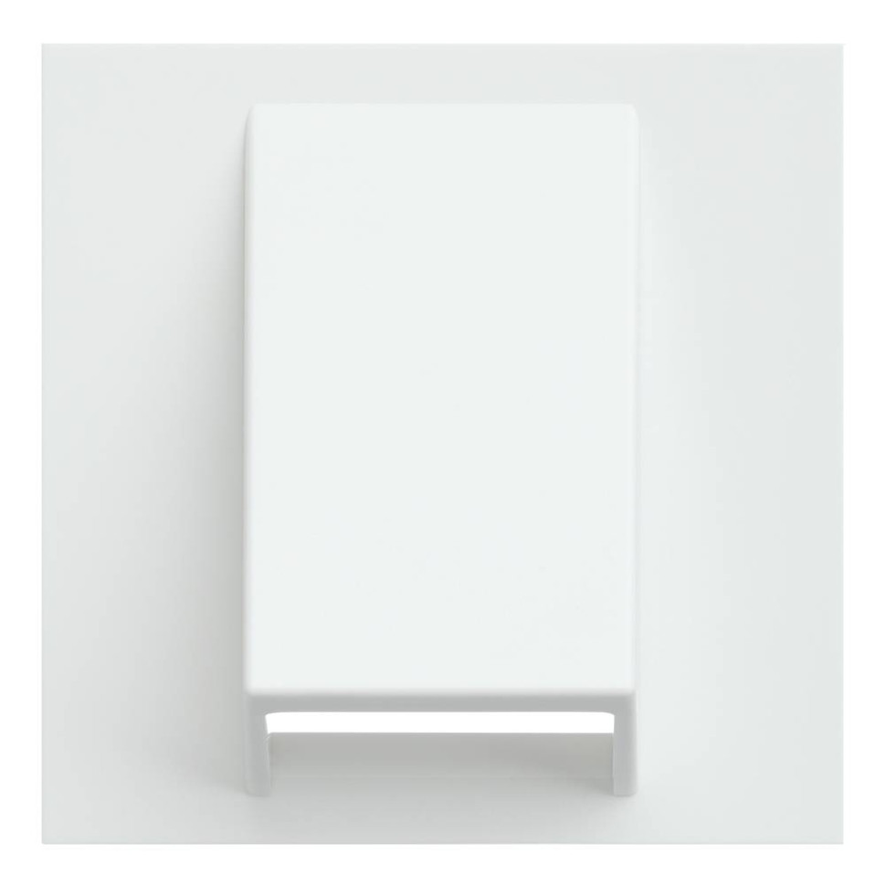 Лицевая панель для вывода кабеля, Белый сатин, Rikkett 35170 MW Лицевая панель для вывода кабеля, Белый сатин, Rikkett 35170 MW