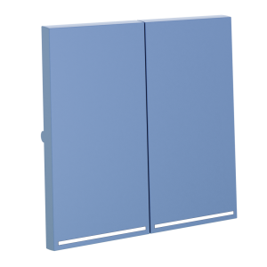 Клавиши для выключателя 2-кл с подсветкой, Деним, S70 Voltum VLS000415