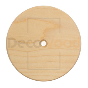 Накладка 1 местная деревянная на бревно D300 мм, береза без тонировки, DecoWood НР300-1