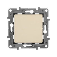 Кнопка без фиксации, слоновая кость, Etika Legrand 672314