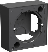 Коробка накладного монтажа 1 местная, Базальт, AtlasDesign SE ATN001400