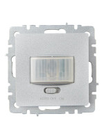 Датчик движения 500Вт., Алюминий, Brite IEK BR-MS10-N-150-05-K47
