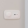 Лицевая панель розетки USB для быстрой зарядки тип A+C, Жемчуг, OMEGA Quant Ambrella Volt OP2110