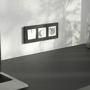 Розетка с З/К и USB зарядкой, тип А+С, Белый, Werkel W1171761