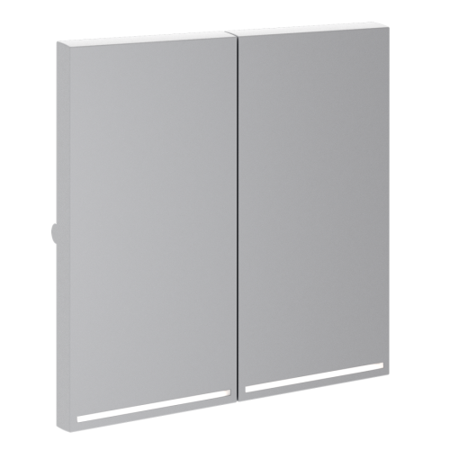 Клавиши для выключателя 2-кл с подсветкой, Серый, S70 Voltum VLS000416