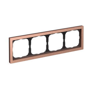 Рамка 4 местная, металл, Медь, ArtGallery SE GAL312504