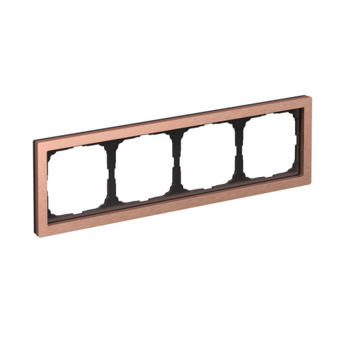 Рамка 4 местная, металл, Медь, ArtGallery SE GAL312504
