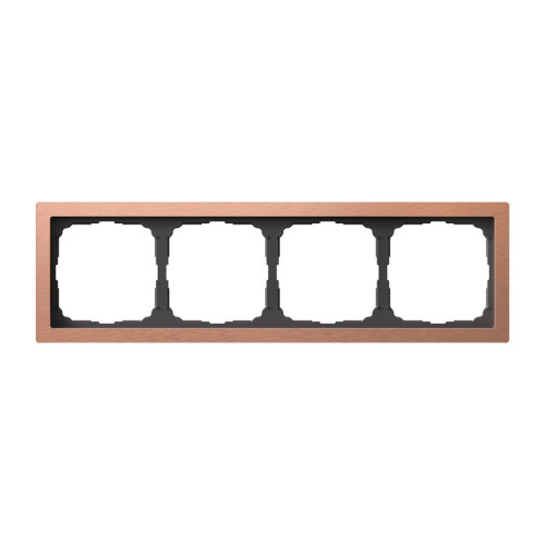 Рамка 4 местная, металл, Медь, ArtGallery SE GAL312504