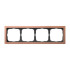 Рамка 4 местная, металл, Медь, ArtGallery SE GAL312504 Рамка 4 местная, металл, Медь, ArtGallery SE GAL312504