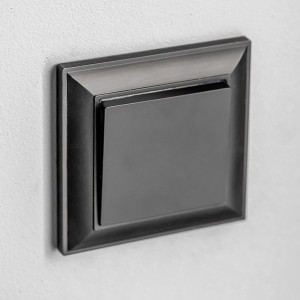 Кнопка без фиксации, Черный матовый, Werkel W1114508
