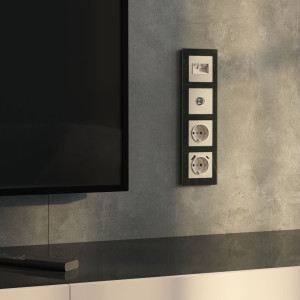 Розетка телевизионная TV оконечная, Акрил айвори, Werkel W1183043