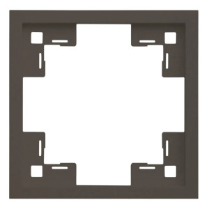 Рамка 1 местная, Капучино, Standart Rikett 35810 CP