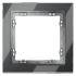 Рамка 1 местная, стекло, Графит, Voltum S70 VLS110107