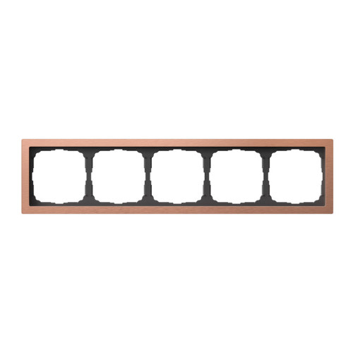 Рамка 5 местная, металл, Медь, ArtGallery SE GAL312505