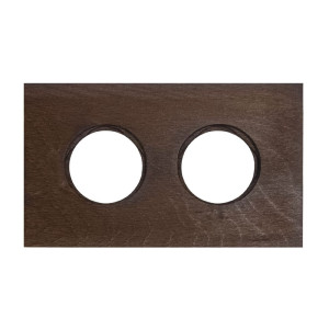 Рамка 2 местная дерево, Винтаж, Bironi BF7-620-18 Рамка 2 местная дерево, Винтаж, Bironi BF7-620-18