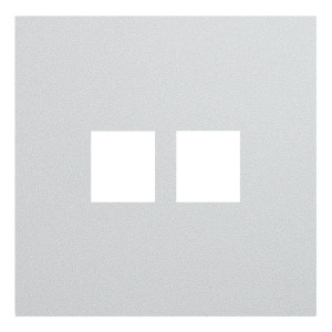 Лицевая панель на механизм 2-ой инф. роз., Серебро, Rikkett 35442 SV Лицевая панель на механизм 2-ой инф. роз., Серебро, Rikkett 35442 SV