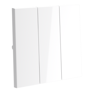 Клавиши для выключателя 3-кл, Белый матовый, S70 Voltum VLS000502