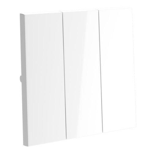 Клавиши для выключателя 3-кл, Белый матовый, S70 Voltum VLS000502