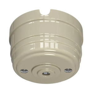 Потолочное основание для подвеса светильника, пластик, Слон.кость, Усадьба МезонинЪ GE30811-02