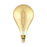 Лампа светодиодная филаментная Gauss E27 6W 2700K янтарная 179802118
