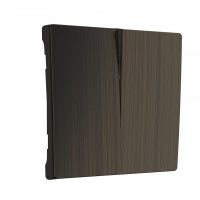 Лицевая панель выключателя 2 кл., Бронзовый, Werkel W1129012