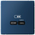 Розетка USB для быстрой зарядки, тип C 65Вт, Аквамарин, ArtGallery SE GAL001127
