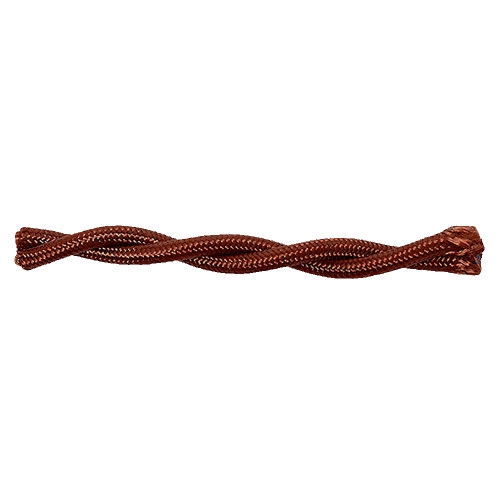 Ретро кабель термостойкий до 120 °С витой 2x2,5 шоколад Salvador CHO/L 2x2,5