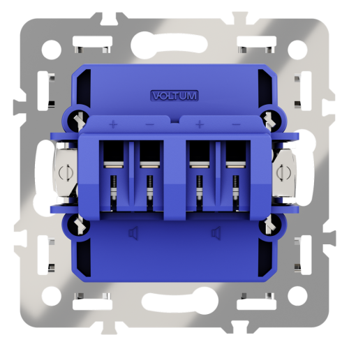 Механизм розетки акустической, S70 Voltum VLS0603M