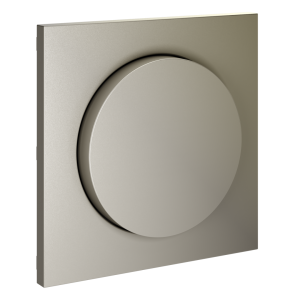 Лицевая панель для диммера поворотно-нажимного, Шелк, S70 Voltum VLS002004