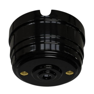 Потолочное основание для подвеса светильника, пластик, Черный, Усадьба МезонинЪ GE30811-05