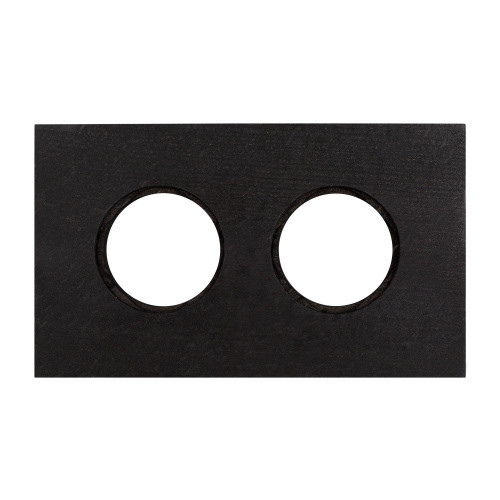 Рамка 2 местная дерево, Угольно-черный, Bironi BF7-620-119 Рамка 2 местная дерево, Угольно-черный, Bironi BF7-620-119