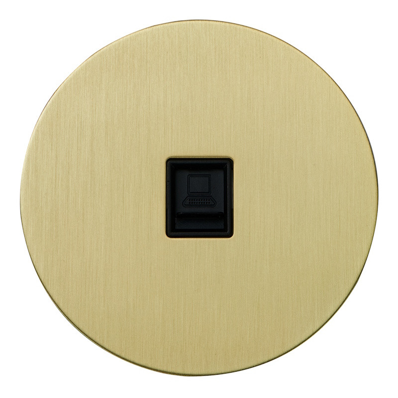 Розетка компьютерная RJ45 (внутренний монт.), Золото, Аrt Salvador EU040106 Розетка компьютерная RJ45 (внутренний монт.), Золото, Аrt Salvador EU040106