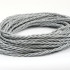 Ретро кабель витой 3x1,5 Серебристый шелк, Interior Wire ПРВ3150-СРШ (1 метр)