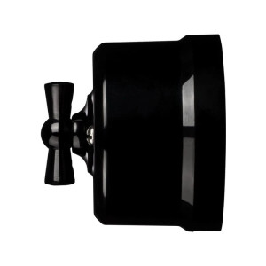 Выключатель пластик 2 кл. Проходной (4 положения), Черный, Виви TDM ELECTRIC SQ1820-1206