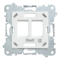 Суппорт для 2-ой инф. розетки, Rikkett 32971