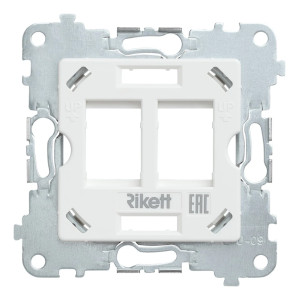Суппорт для 2-ой инф. розетки, Rikkett 32971