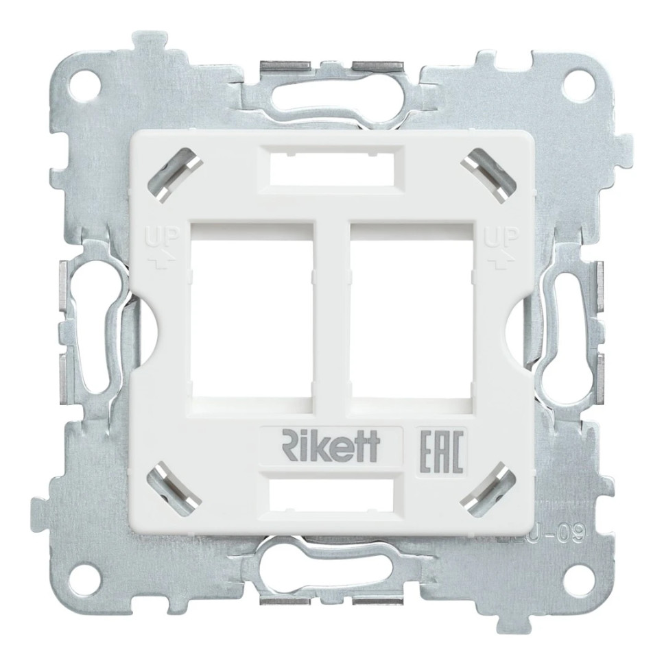 Суппорт для 2-ой инф. розетки, Rikkett 32971