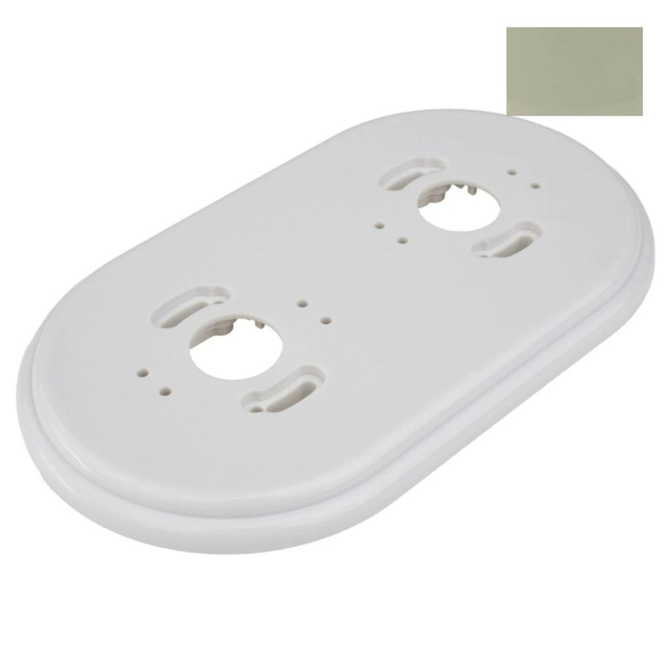 Рамка 2 местная пластик, Шалфейный, Jantera JNO.2ON2.PG04 Рамка 2 местная пластик, Шалфейный, Jantera JNO.2ON2.PG04