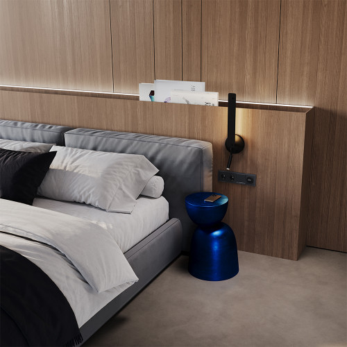 Рамка 4 местная, стекло, Графит, S70 Voltum VLS110407