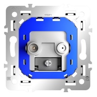 Механизм розетки телевизионной оконечной TV+SAT, S70 Voltum VLS0604M