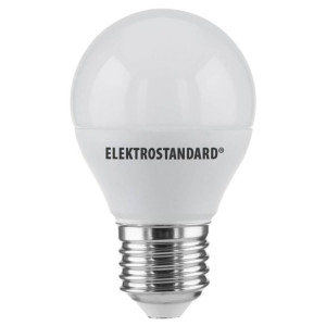 Лампа светодиодная Elektrostandard E27 7W 6500K матовая a048667
