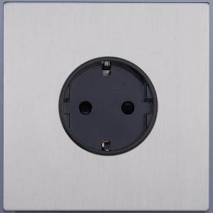 Розетка с З/К (внутренний монт.), Никель, Bilbao Salvador SJAN55A5A10