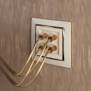 Аудиорозетка, Слоновая кость, Werkel W1185003