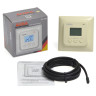 Терморегулятор теплого пола электронный, кремовый, AURA LTC 530