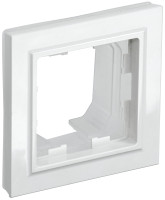 Рамка 1 местная влагозащищенная IP44, Белый, Brite IEK BR-M12-44-K01