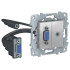 Розетка HD15+Minijack, Алюминий, Unica New Schneider NU593230 Розетка HD15+Minijack, Алюминий, Unica New Schneider NU593230