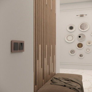 Рамка 2 местная стекло, Латте, Favorit Werkel W0021142