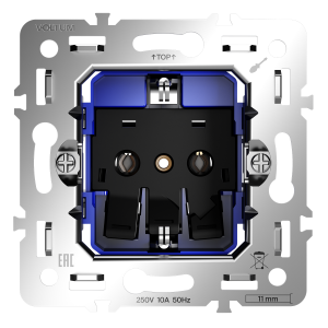 Механизм розетки с З/К 16А, S70 Voltum VLS0401M