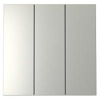 Клавиши для выключателя 3-кл, Сталь, S70 Voltum VLS000505